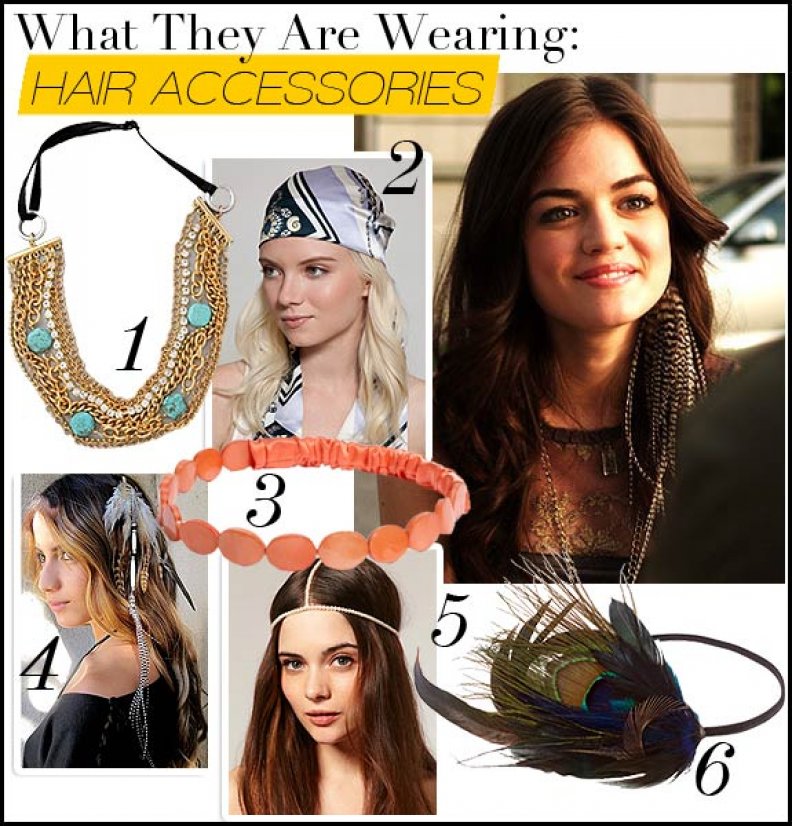 What They Are Wearing: Hair Accessories