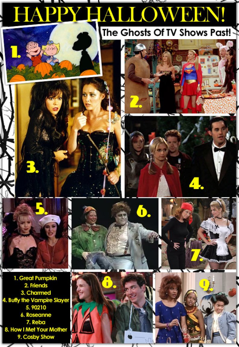 Happy Halloween! The Ghosts Of TV Shows Past!