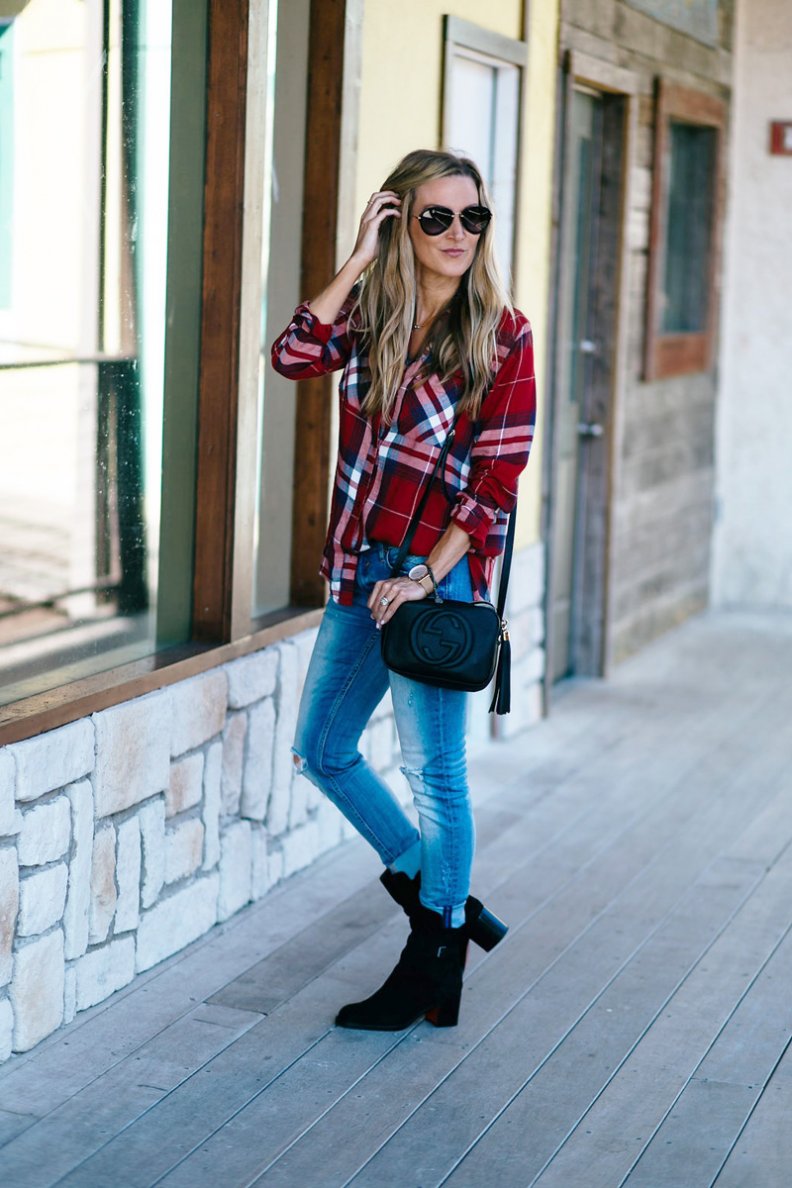 The Ultimate Plaid Shirt For Fall Is Back