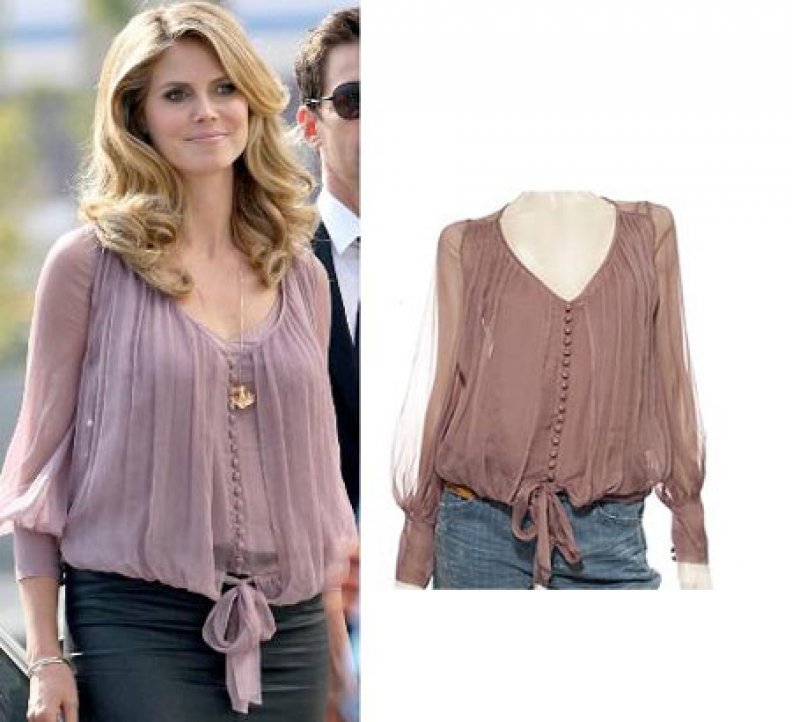 Heidi Klum Style! Elizabeth and James 