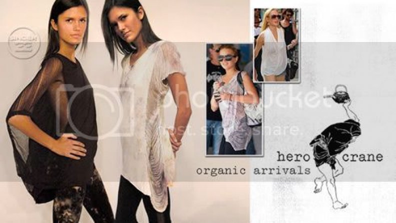 Lindsay Lohan’s Hero Crane Tees!