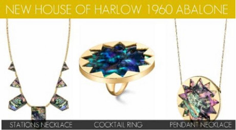 House of Harlow 1960 Abalone Collection