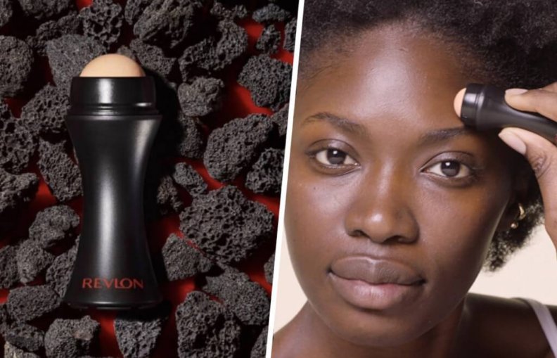 The Real Life Filter According To TikTok: Revlon Oil Absorbing Volcanic Face Roller