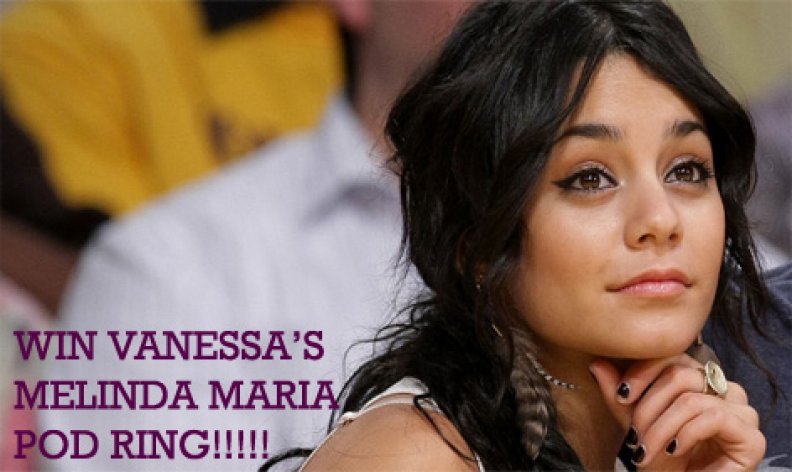 WIN IT! VANESSA HUDGEN'S FAVORITE Black Onyx Pod Ring by Melinda Maria!!