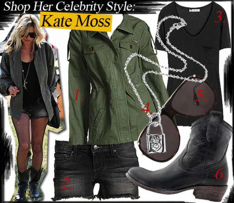 Shop Her Celebrity Style: Kate Moss