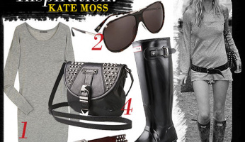 Celebrity Style Inspiration: Kate Moss