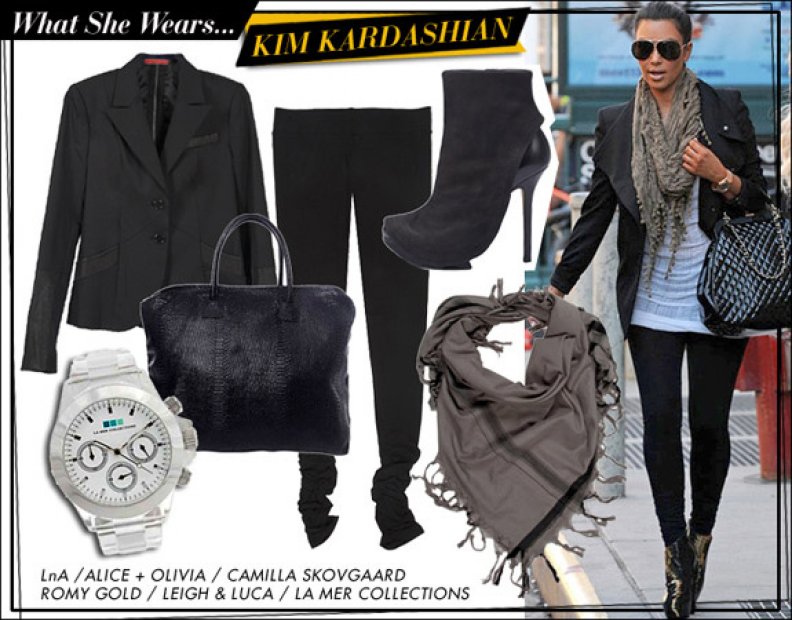 What She Wears: Kim Kardashian Style
