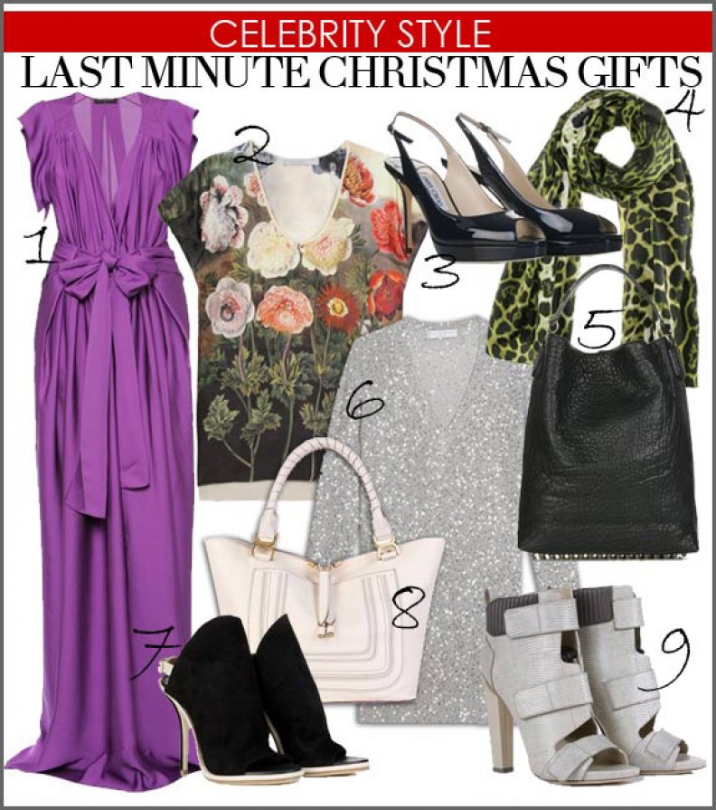 Celebrity Style Gift Guide: Last Minute Gifts