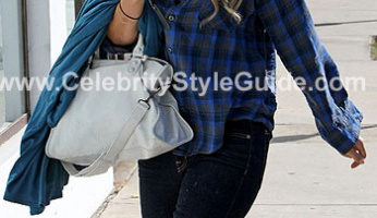 Lauren Conrad Kate Beckinsale Love their American Colors plaid shirts!