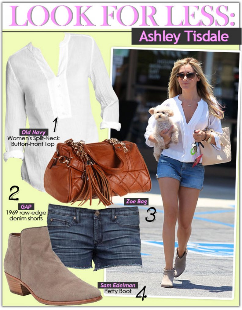 The Look For Less: Ashley Tisdale