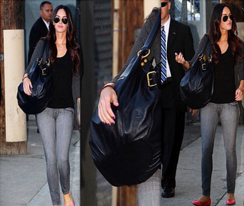 Megan Fox Style! Linea Pelle Lola Large Tote!