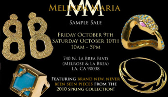 Melinda Maria Sample Sale!