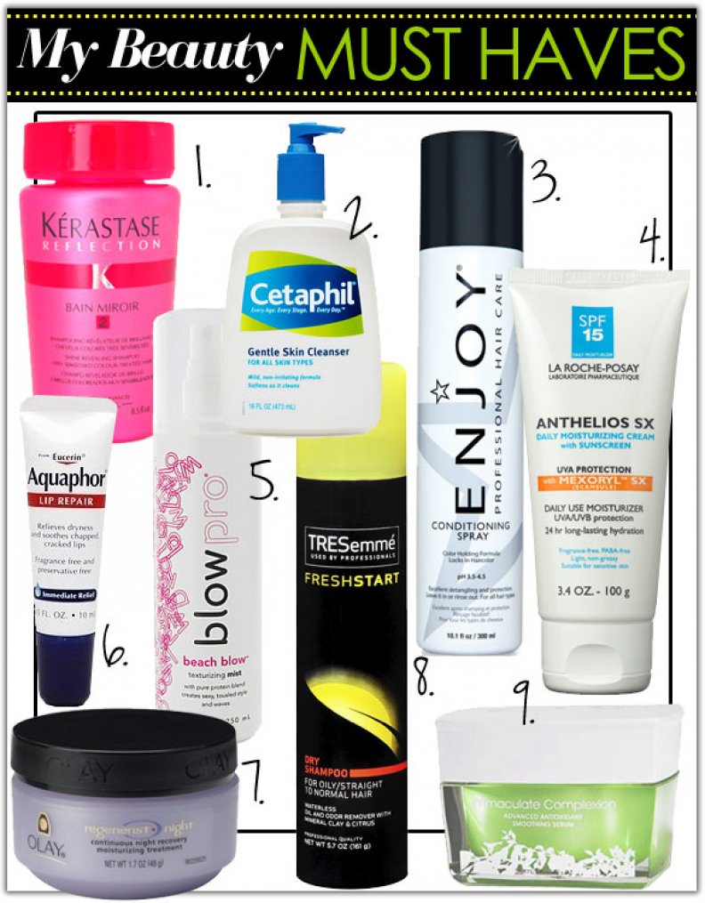 Heather's Beauty Must Haves