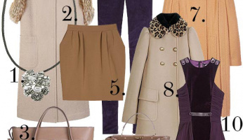 What's Hot Now: Camel and Plum