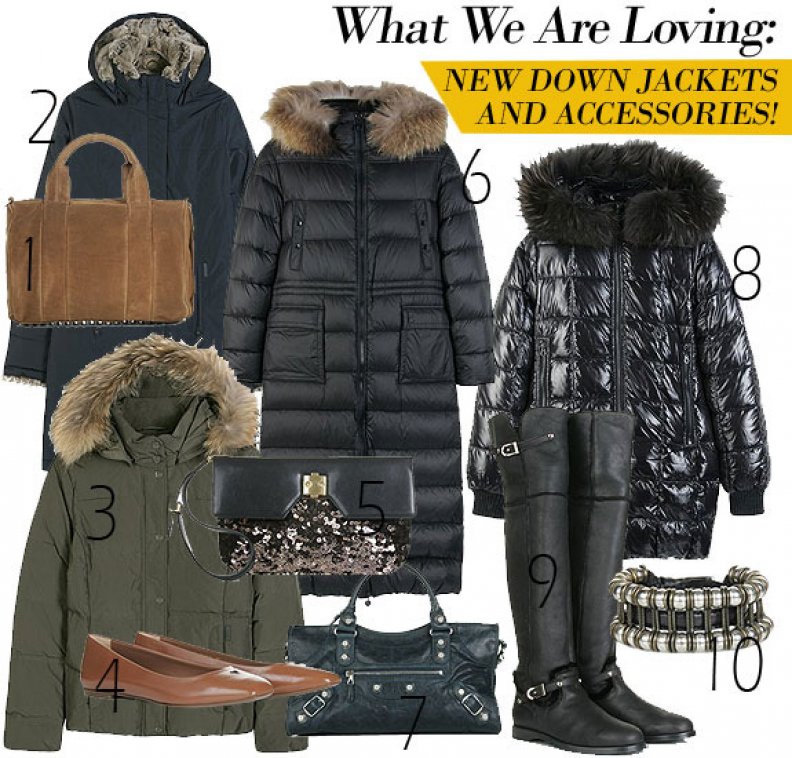 What We Are Loving: New Down Jackets & Accessories