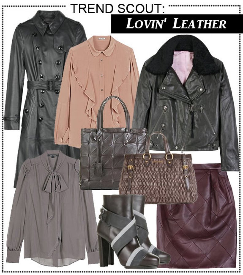 Trend Scout: Lovin' Leather