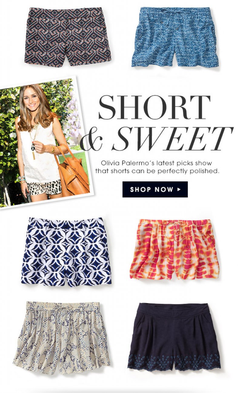 Olivia Palermo's Shorts Style