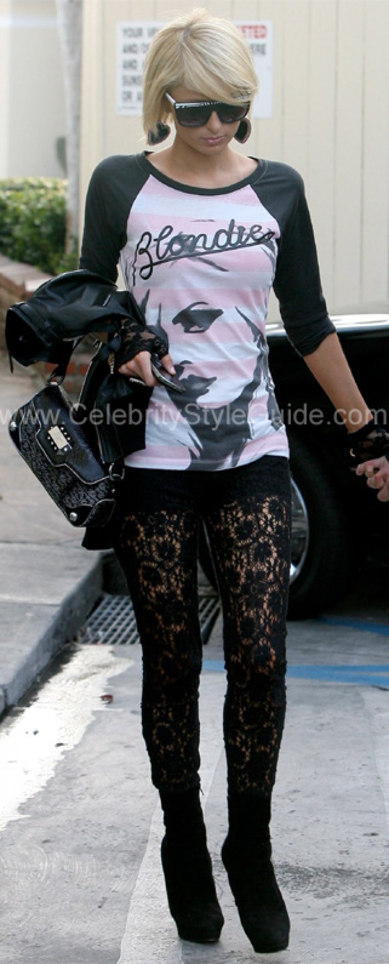Paris Hilton's Blondie Shirt available at BoutiqueToYou.com!