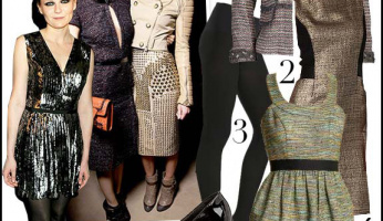 Paris Fashion Week: Tweed, Tights, and Twinkle