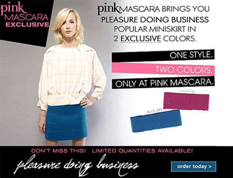Pleasure Doing Business At PinkMascara.com!