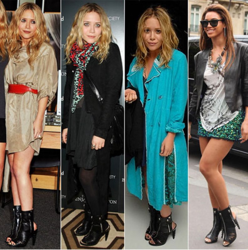 Beyonce and Mary Kate Style! Celebrities Love Their Proenza Schouler Open Toe Boots!
