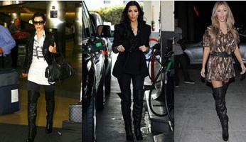 Kim Kardashian Style! Report Signature Boots!