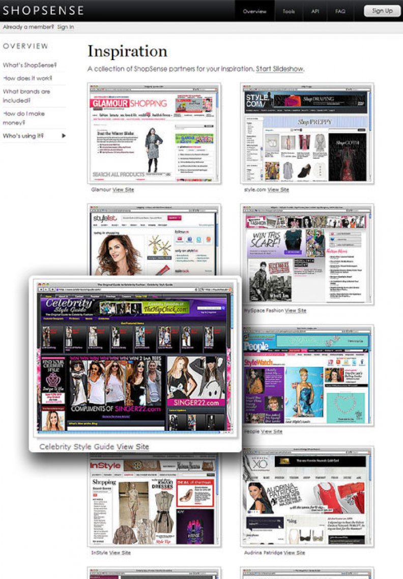 We're So Flattered!! ShopSense Loves Celebrity Style Guide!