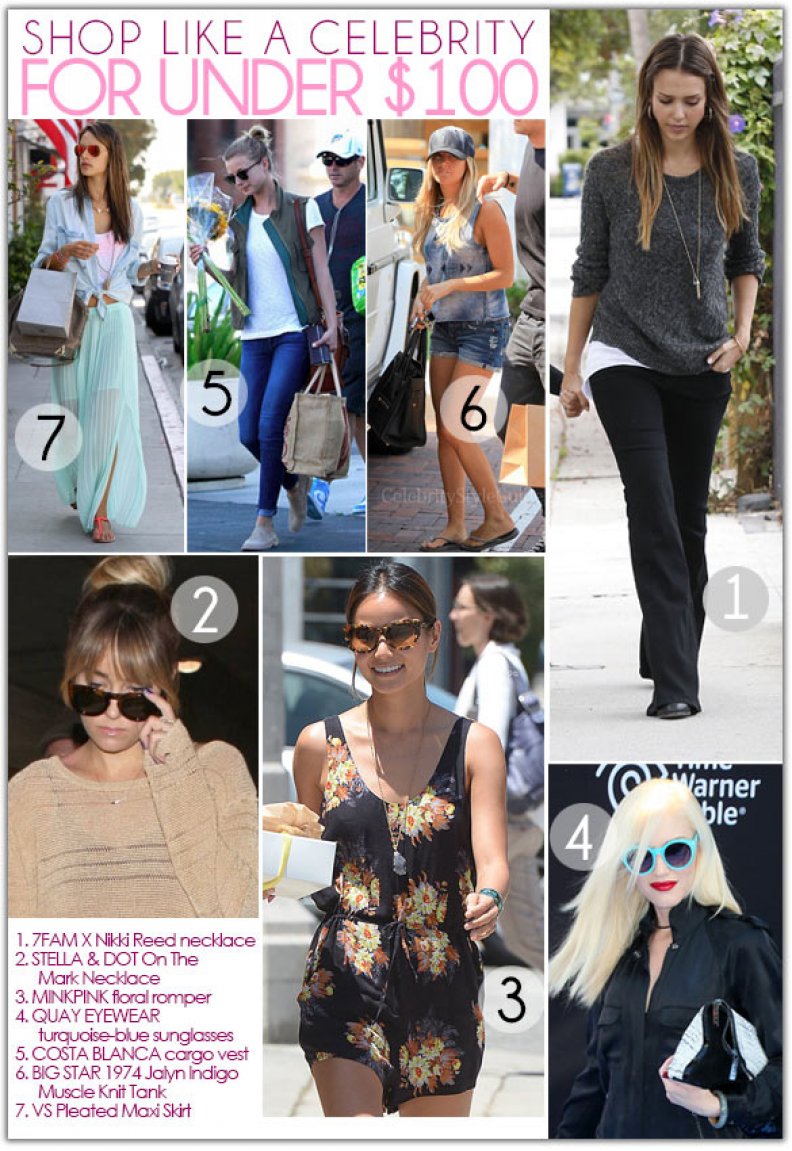 Shop Like Celebrity: For Under $100