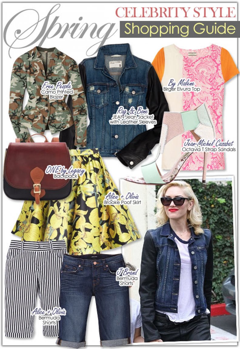 Spring Celebrity Style Shopping Guide