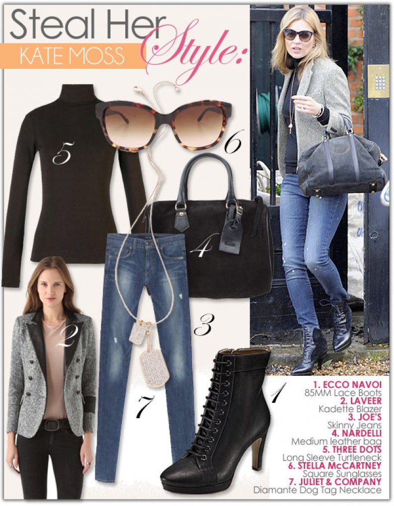 Seal Her Style: Kate Moss