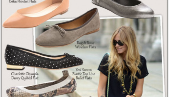 Style Guide: Ballet Flats For Fall