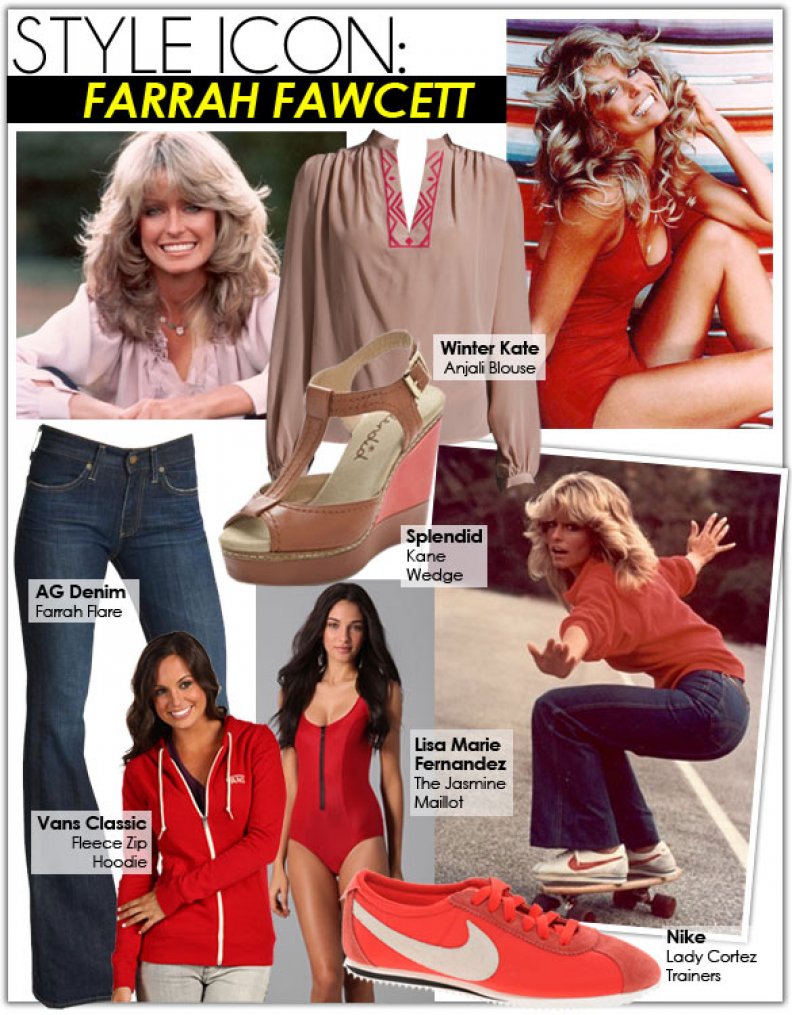 Style Icon: Farrah Fawcett