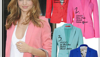 Time to Buy: Colored Blazer