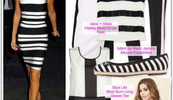 Trending: Black and White Stripes for Spring