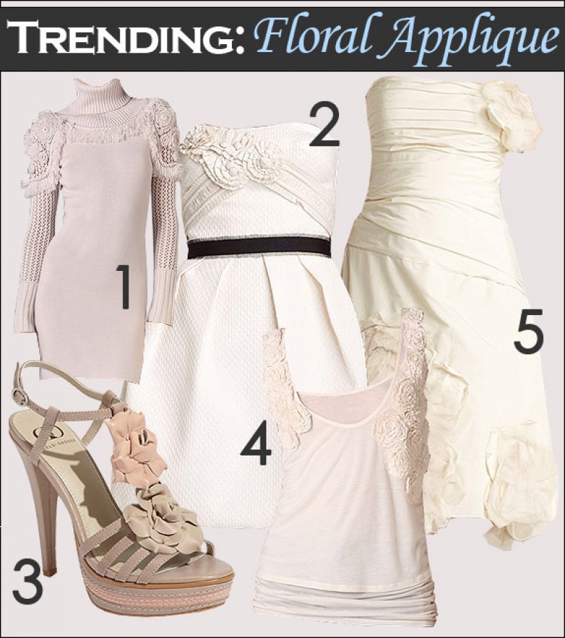 Now Trending: Floral Appliques