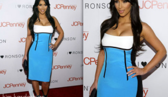 Kim Loves The Jay Godfrey Carmella Dress in Turquoise!