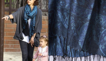 Jessica Alba Style....Tolani Aishya Super Silk Scarf