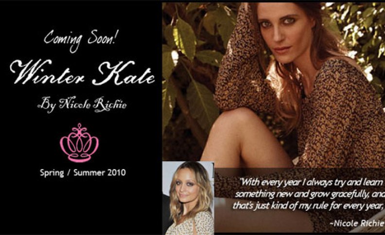 Winter Kate By Nicole Richie!