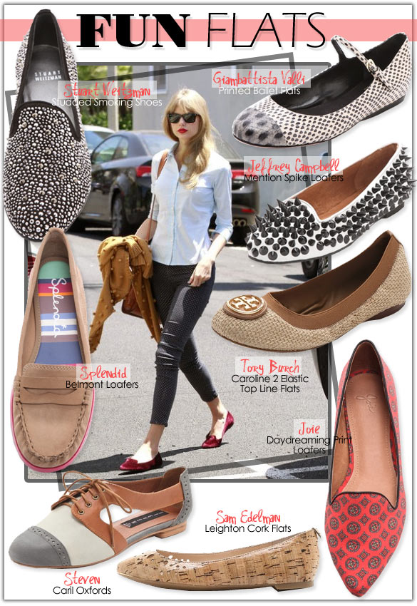 Fun Flats - Celebrity Style Guide