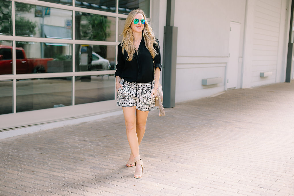 Update Your Wardrobe With Embellished shorts