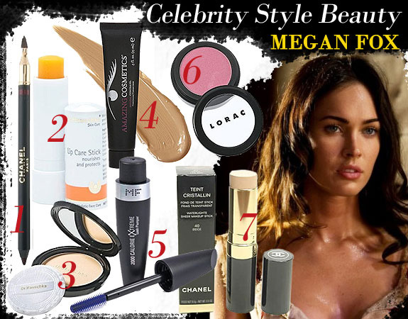 Celebrity Style Beauty Megan Fox