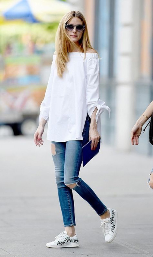 olivia-palermo-statement-sleeve-blouse