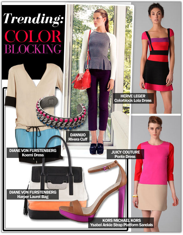 Trending: Colorblocking - Celebrity Style Guide
